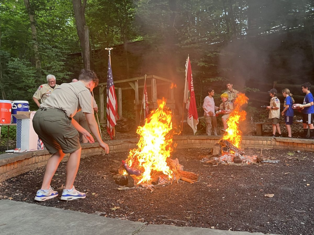 Boy Scouts mark Flag Day with flag retirement ceremony - Observer-Reporter